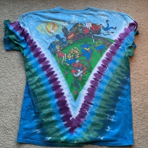 Liquid Blue Grateful Dead Train T shirt - Picture 2 of 6